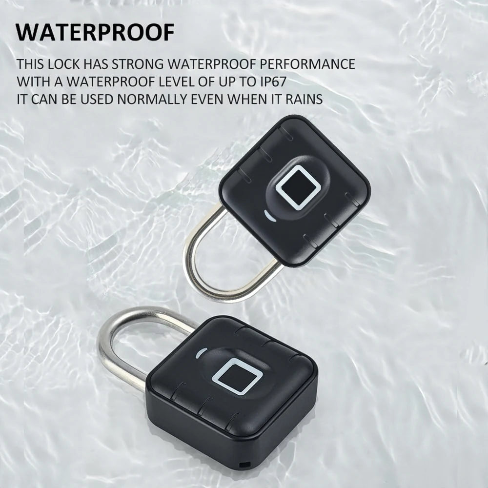 Electronic Padlock -Bluetooth Fingerprint