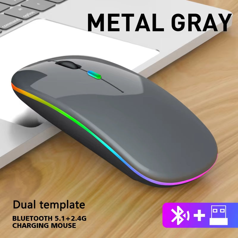 Wireless Bluetooth Rechargeable Mouse 