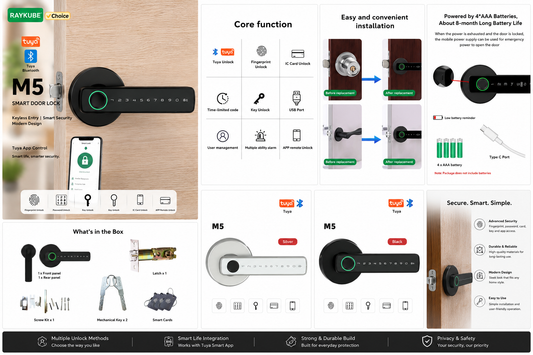 VOLTLOCK™ SMART FINGERPRINT DOOR LOCK