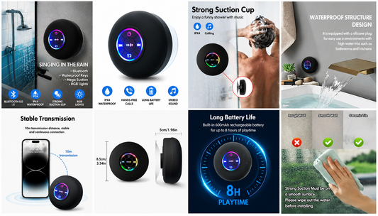 VOLTBEAT™ WATERPROOF BLUETOOTH SPEAKER