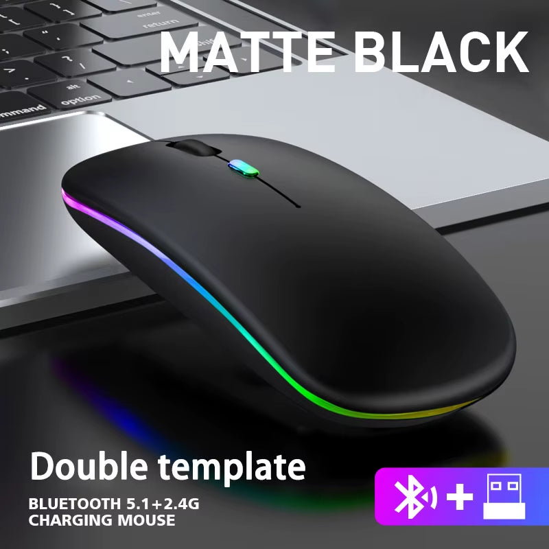 Wireless Bluetooth Rechargeable Mouse 