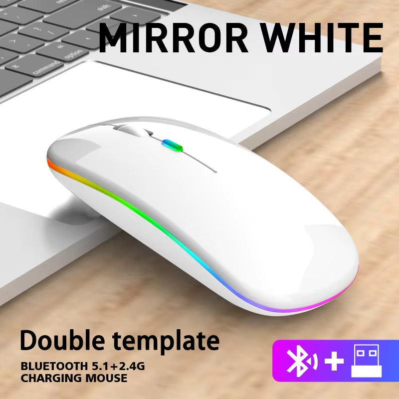 Wireless Bluetooth Rechargeable Mouse 