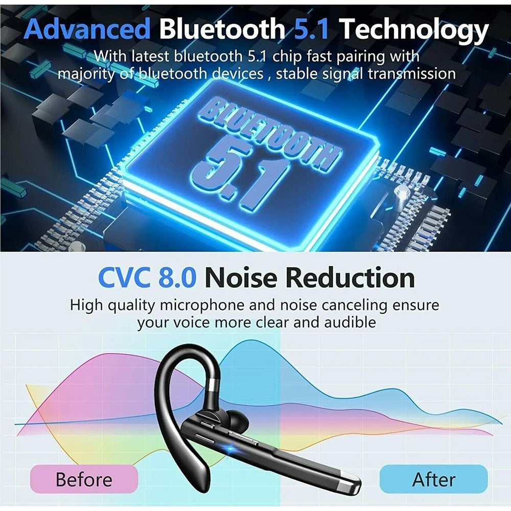 VOLTALK™ BLUETOOTH WIRELESS HANDSFREE HEADSET
