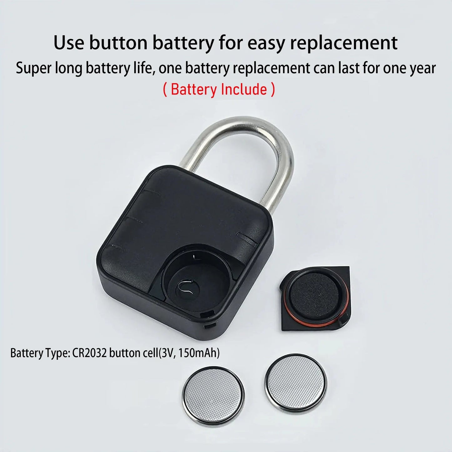 Electronic Padlock -Bluetooth Fingerprint 