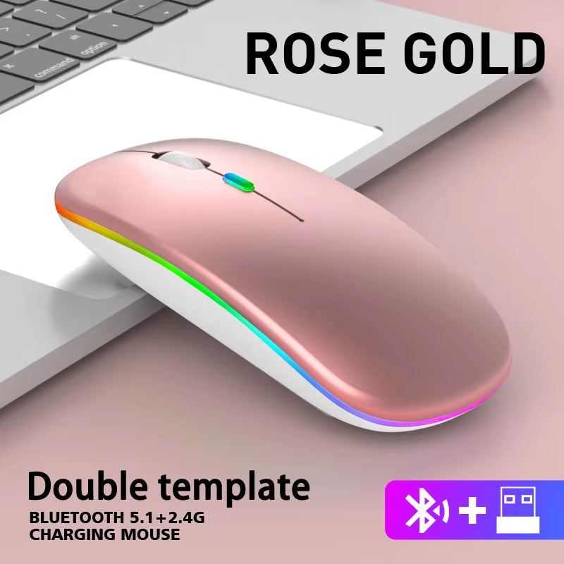 Wireless Bluetooth Rechargeable Mouse 