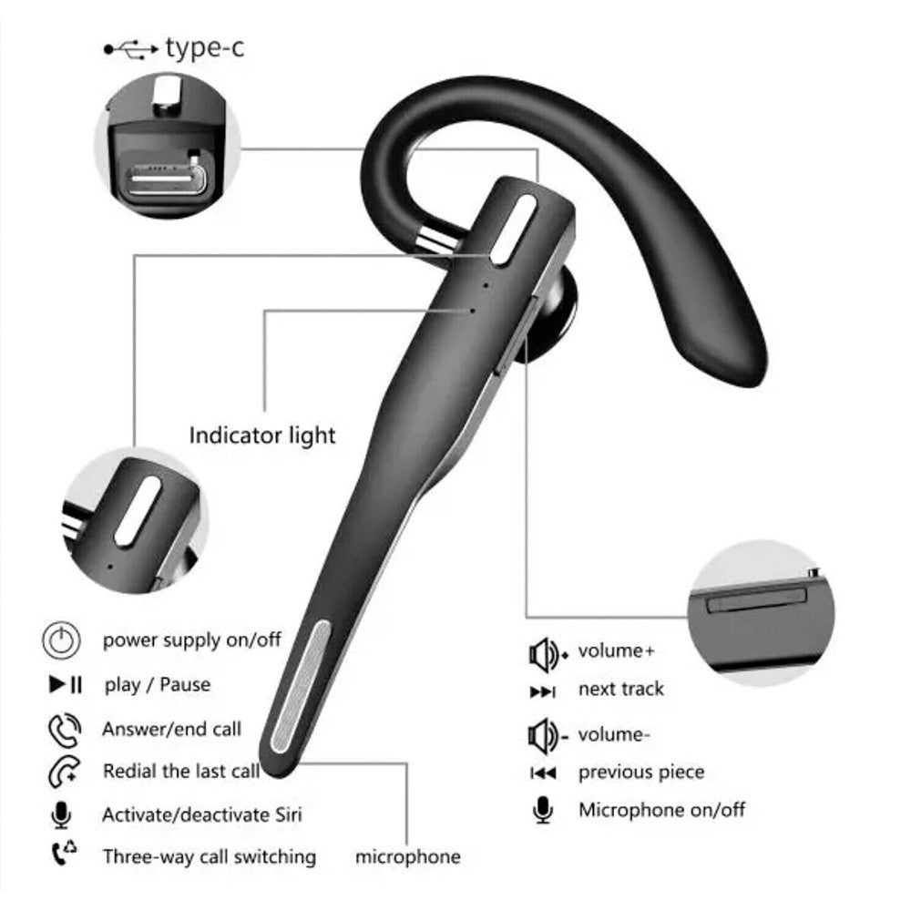 VOLTALK™ BLUETOOTH WIRELESS HANDSFREE HEADSET