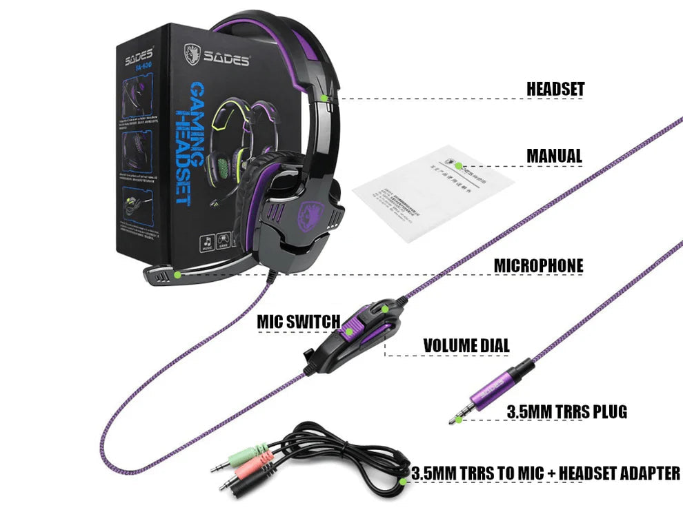 VOLTSOUND™ GAMING HEADSET