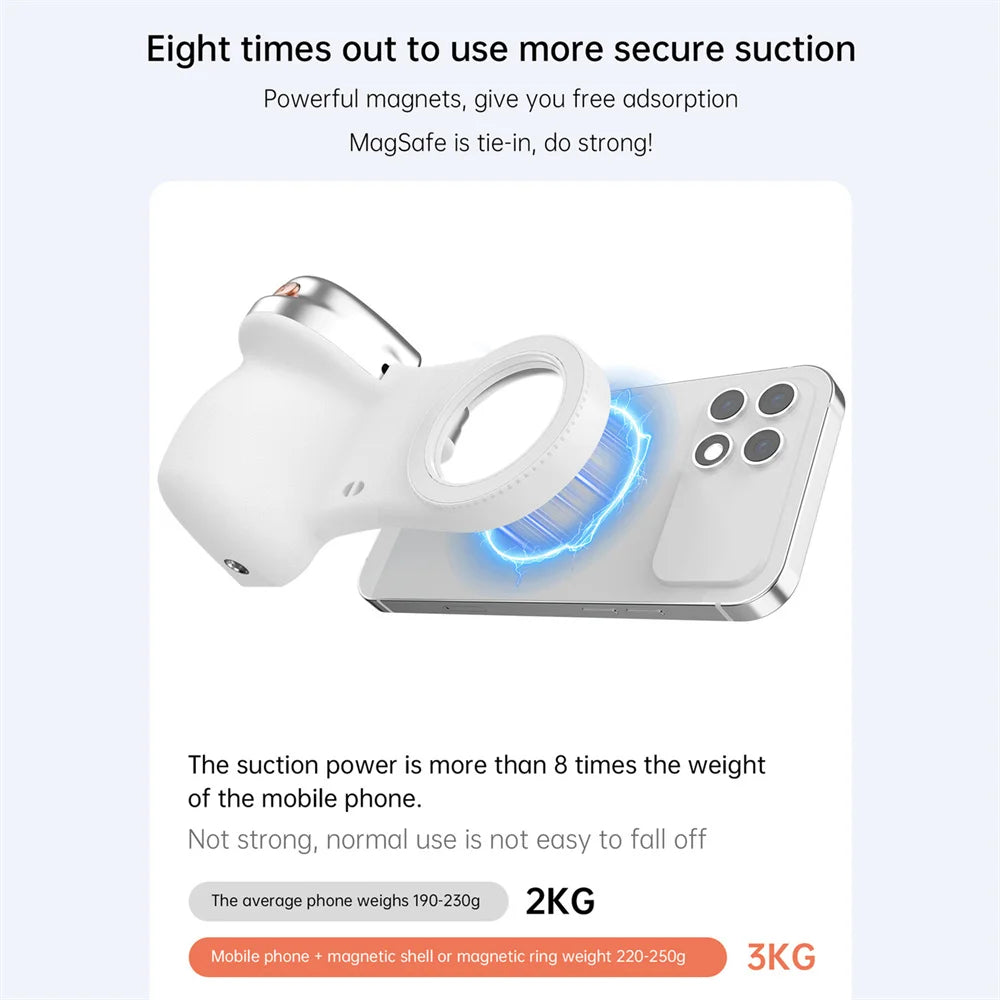 MAGNETIC CAMERA GRIP & SELFIE HANDLE – VOLTGRIP™️ – product image 5