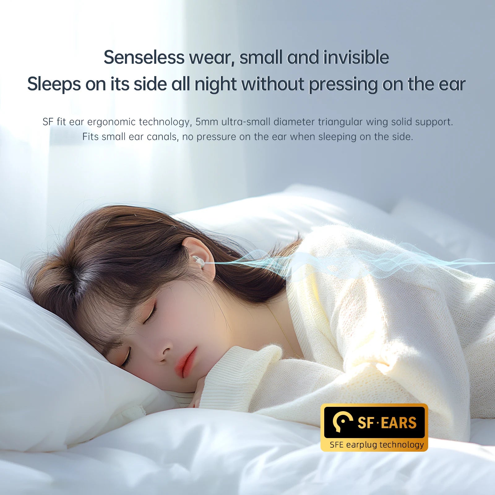 VOLTSLEEP™ WIRELESS SLEEP EARBUDS