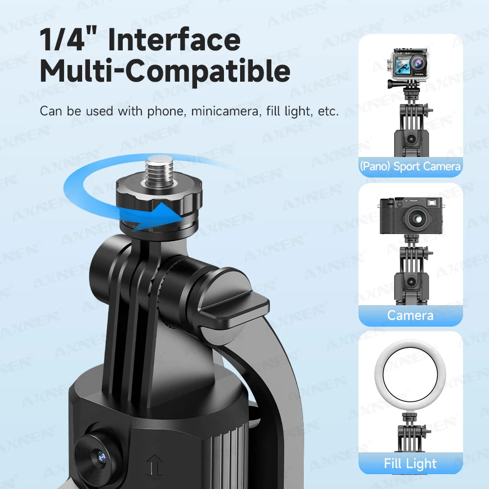 Tripod Selfie Stick 360° Auto Rotation 