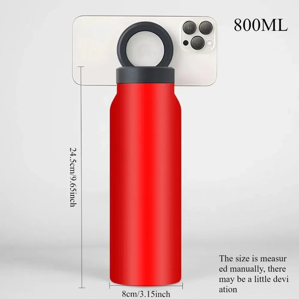 MAGNETIC PHONE STAND WATER BOTTLE – VOLTSIP™ – product image 4
