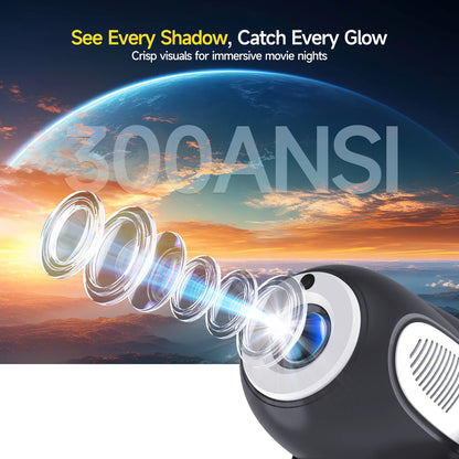 Magcubic HY300 X 4K Android Projector 