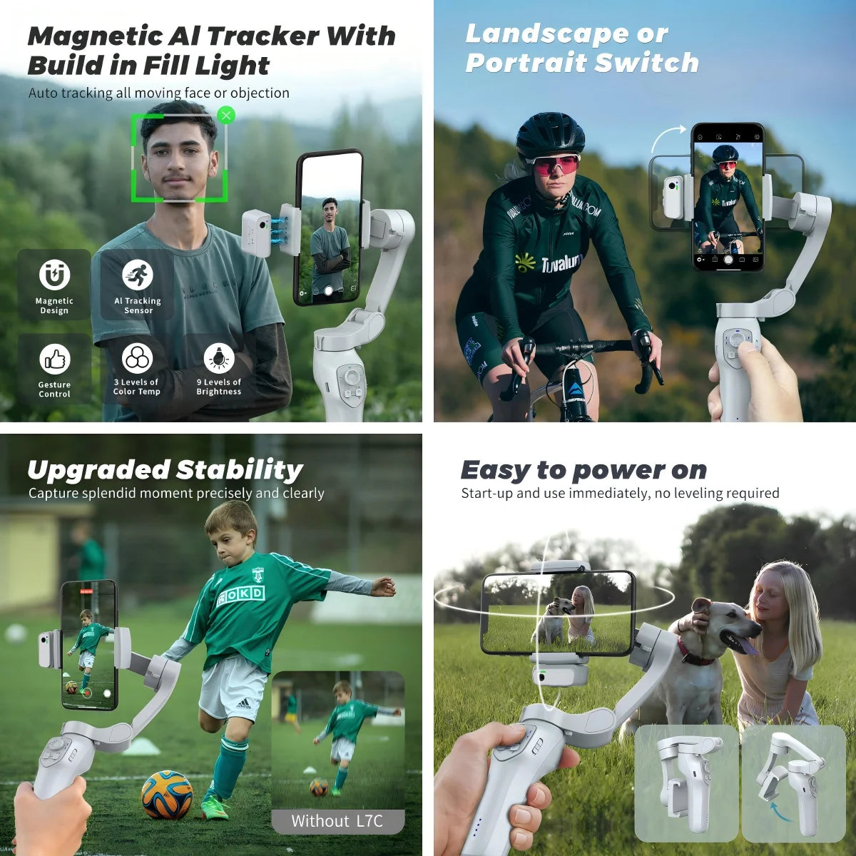 L7C Pro 3-Axis Gimbal Stabilizer