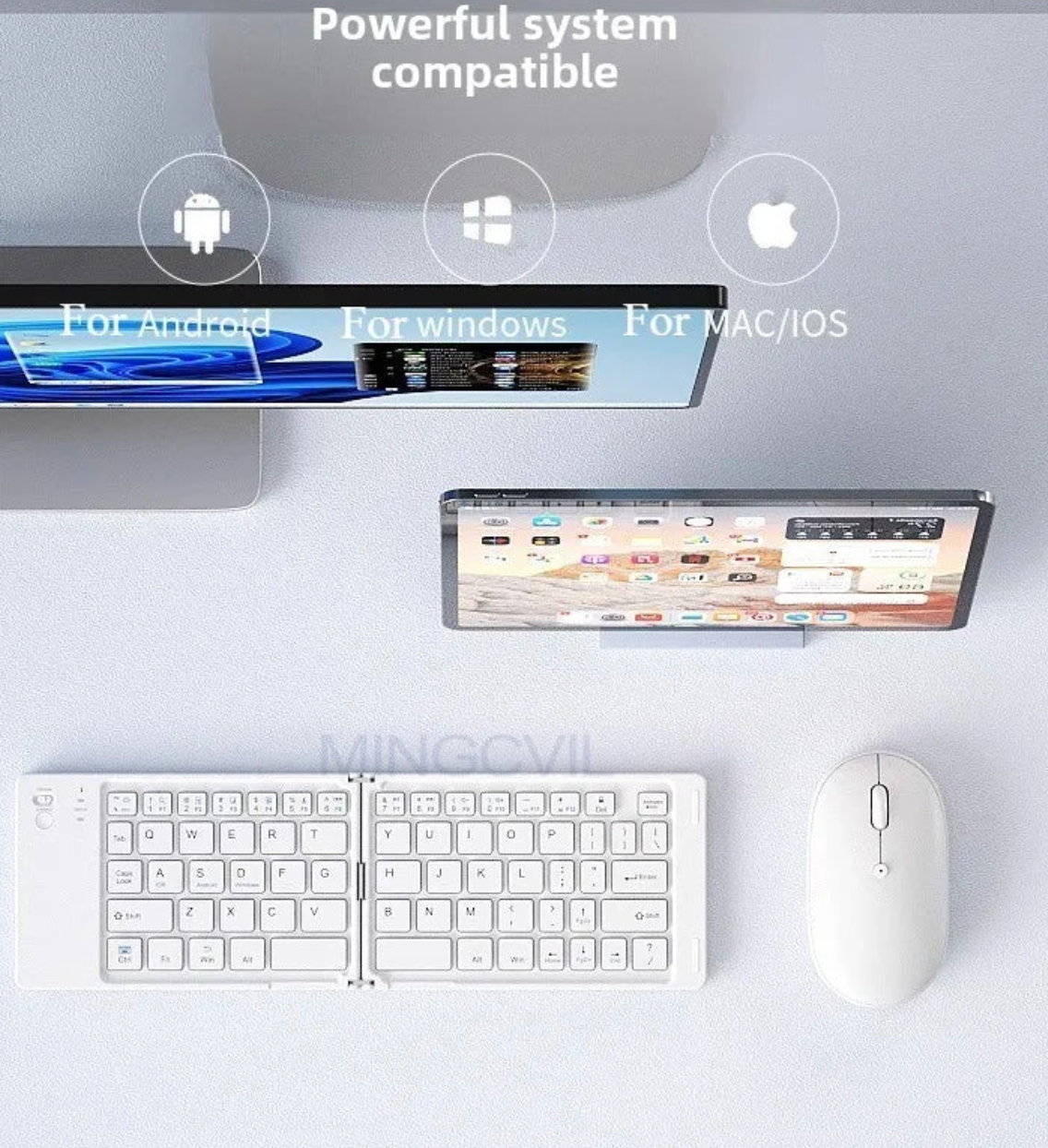 WIRELESS FOLDING KEYBOARD – VOLTBOARD™️ – product image 2