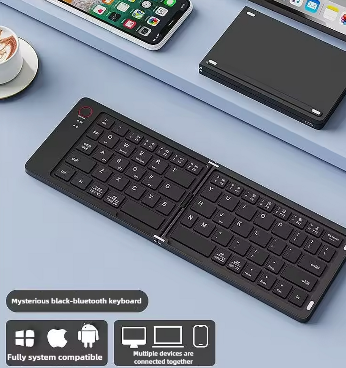 WIRELESS FOLDING KEYBOARD – VOLTBOARD™️ – product image 5