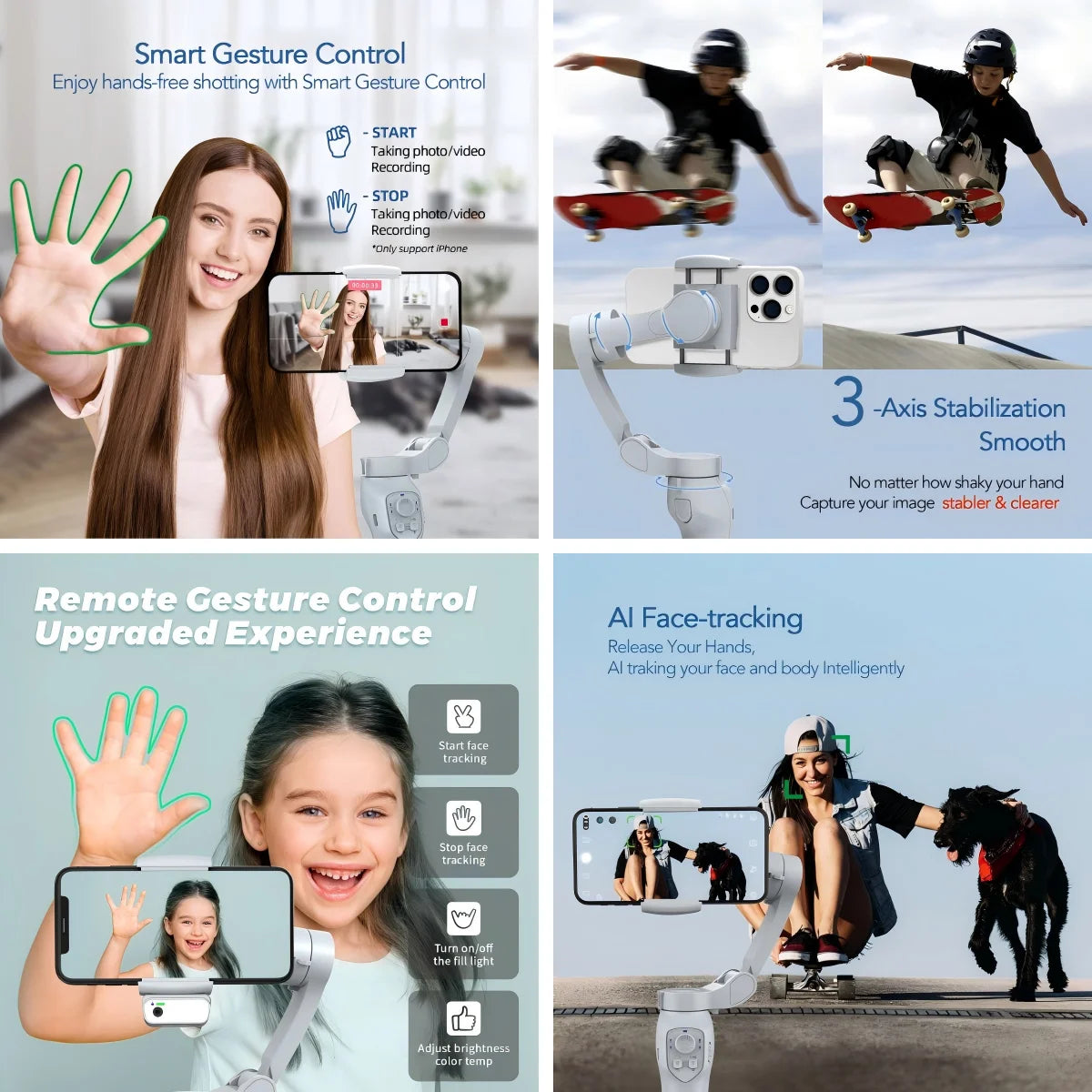 L7C Pro 3-Axis Gimbal Stabilizer
