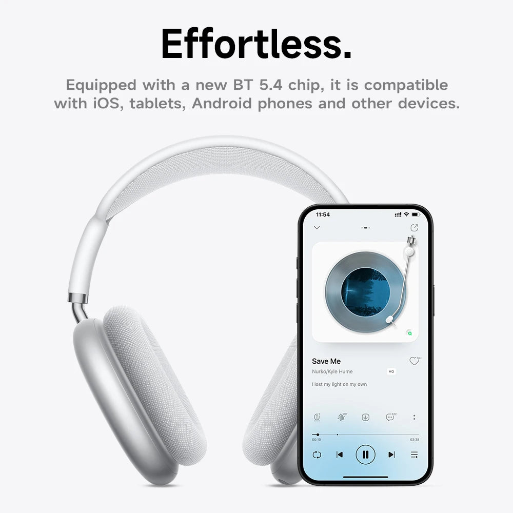 W65 plus ANC Noise Reduction- Bluetooth Headphones - Wireless 