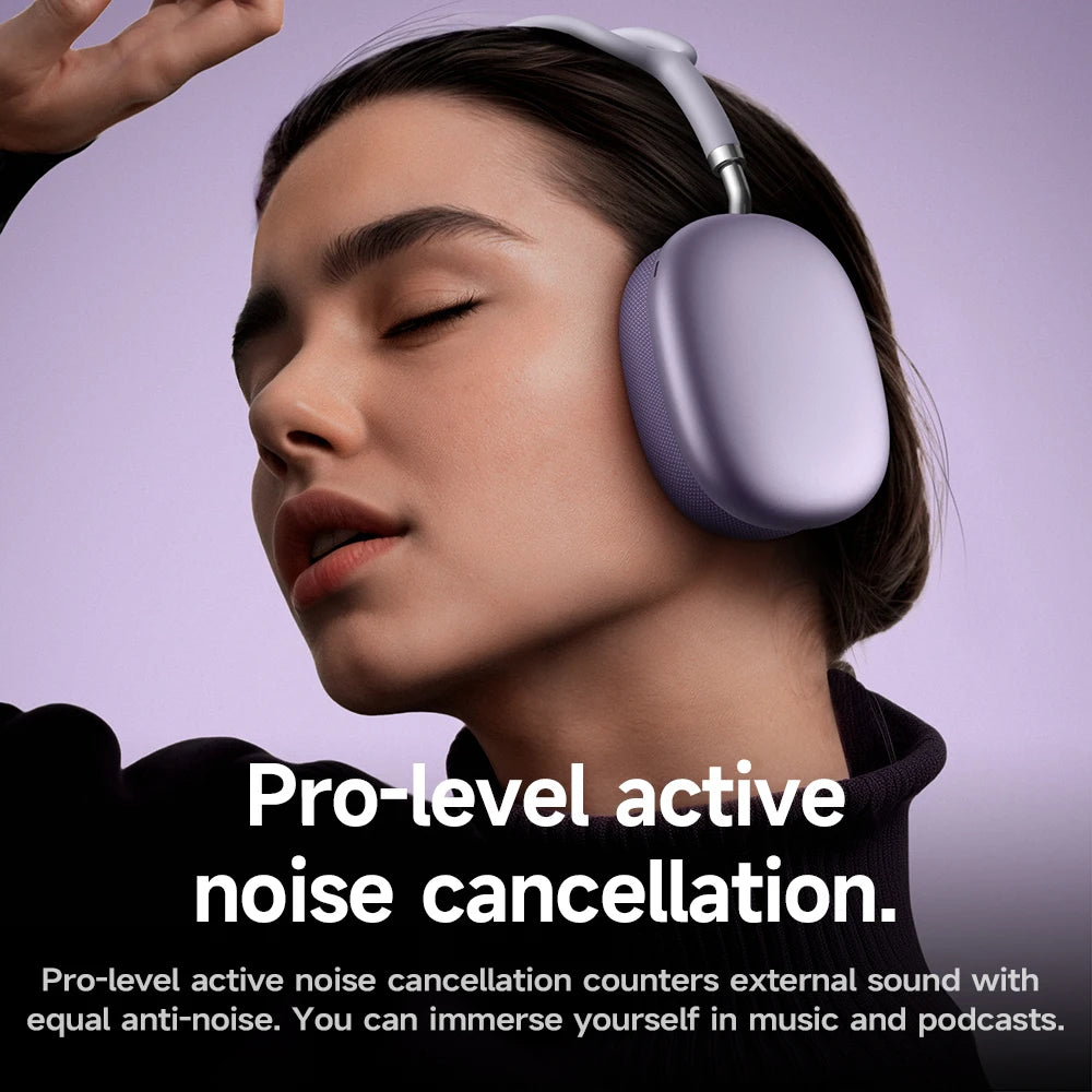 W65 plus ANC Noise Reduction- Bluetooth Headphones - Wireless 