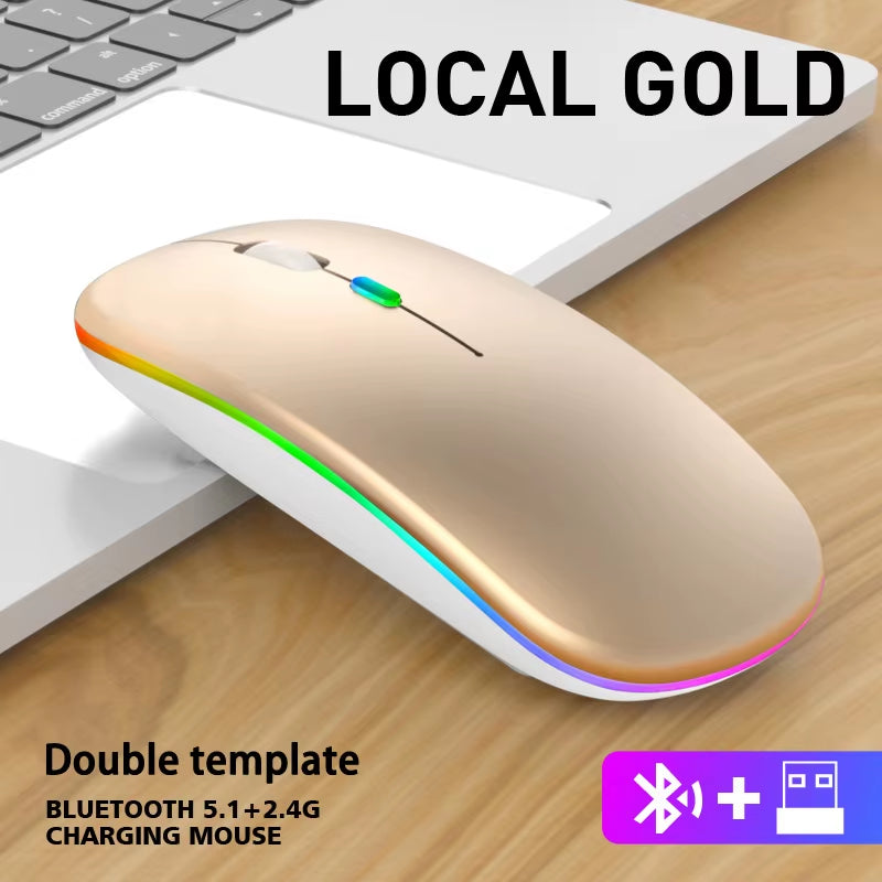 Wireless Bluetooth Rechargeable Mouse 