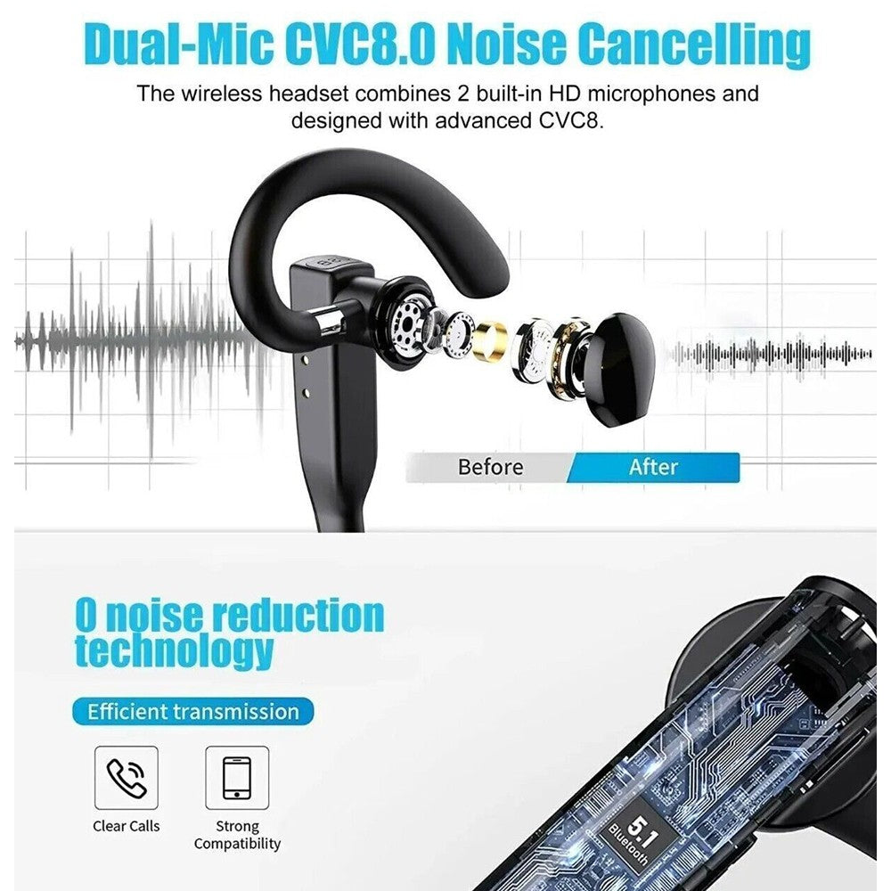 VOLTALK™ BLUETOOTH WIRELESS HANDSFREE HEADSET