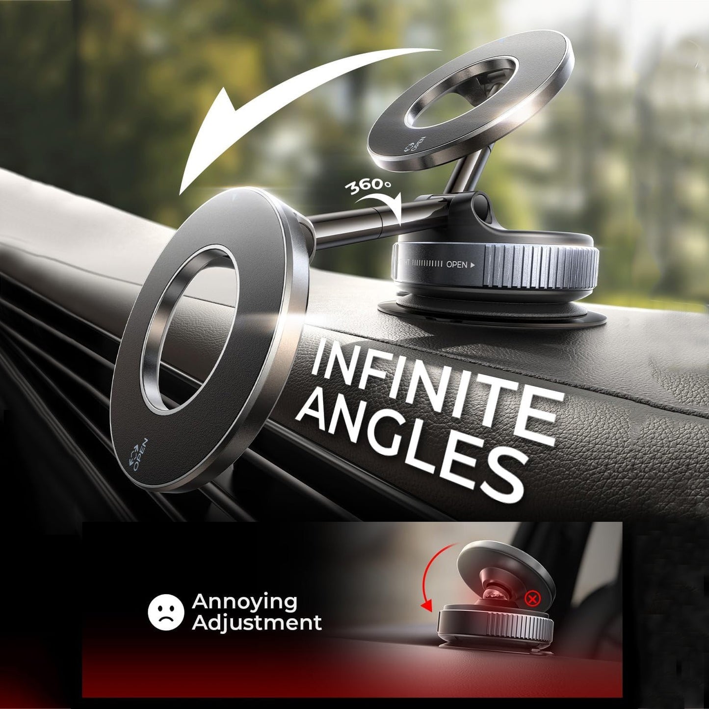 VOLTHOLD™ 360° MAGNETIC CAR MOUNT